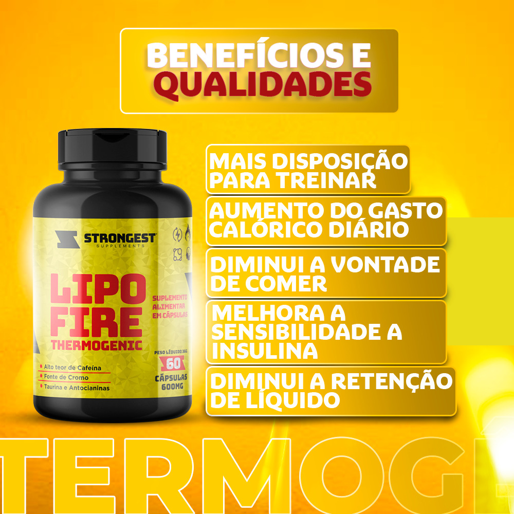 Produto LIPOFIRE Thermogenic